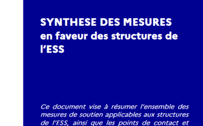 Synthèse des mesures en faveur des structures de l’ESS (19 avril 2021)