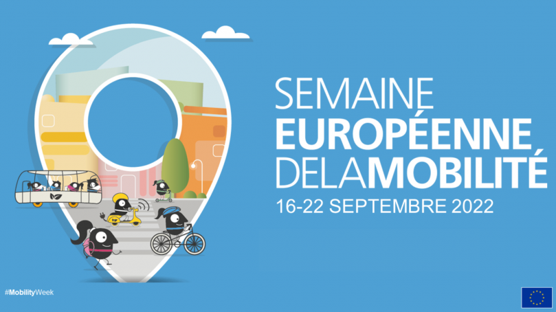Semaine européenne de la mobilité 16-22 septembre 2022