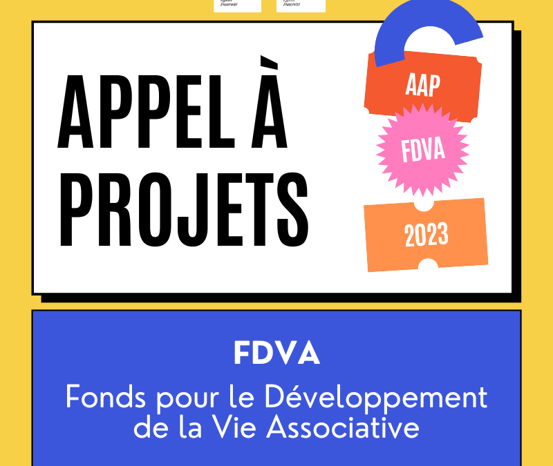 Appel à Projets FDVA formation 2023 – Fonds pour le Développement de la Vie Associative