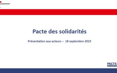 Gouvernement : Pacte des solidarités 2024-2027