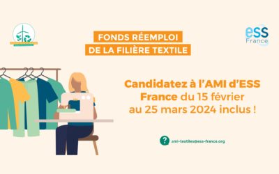 Appel à Manifestation d’Intérêt (AMI) textiles 2024 d’ESS France