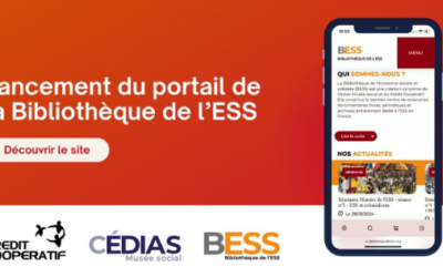 Le Crédit Coopératif et le CEDIAS-Musée social inaugurent un nouveau fonds documentaire pour l’ESS