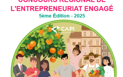 CAPI : “Concours régional de l’Entrepreneuriat engagé, 5ième édition – 2025” – date de clôture : 15 novembre 2025