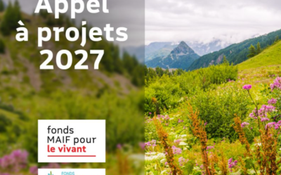 Fonds MAIF pour le vivant – Appel à projets 2027 “Nature 2050” | Date de clôture : 16 novembre 2026